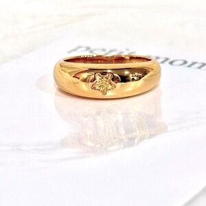 Petit Moments Gold Ring Size 7
